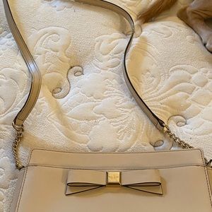 Kate spade beige crossbody handbag